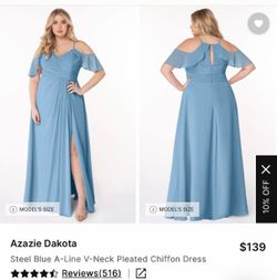 Azazie dakota dress