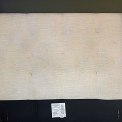 Linen Head Board For Queen Bed  