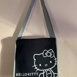 Hello Kitty Blue Messenger Shoulder Bag