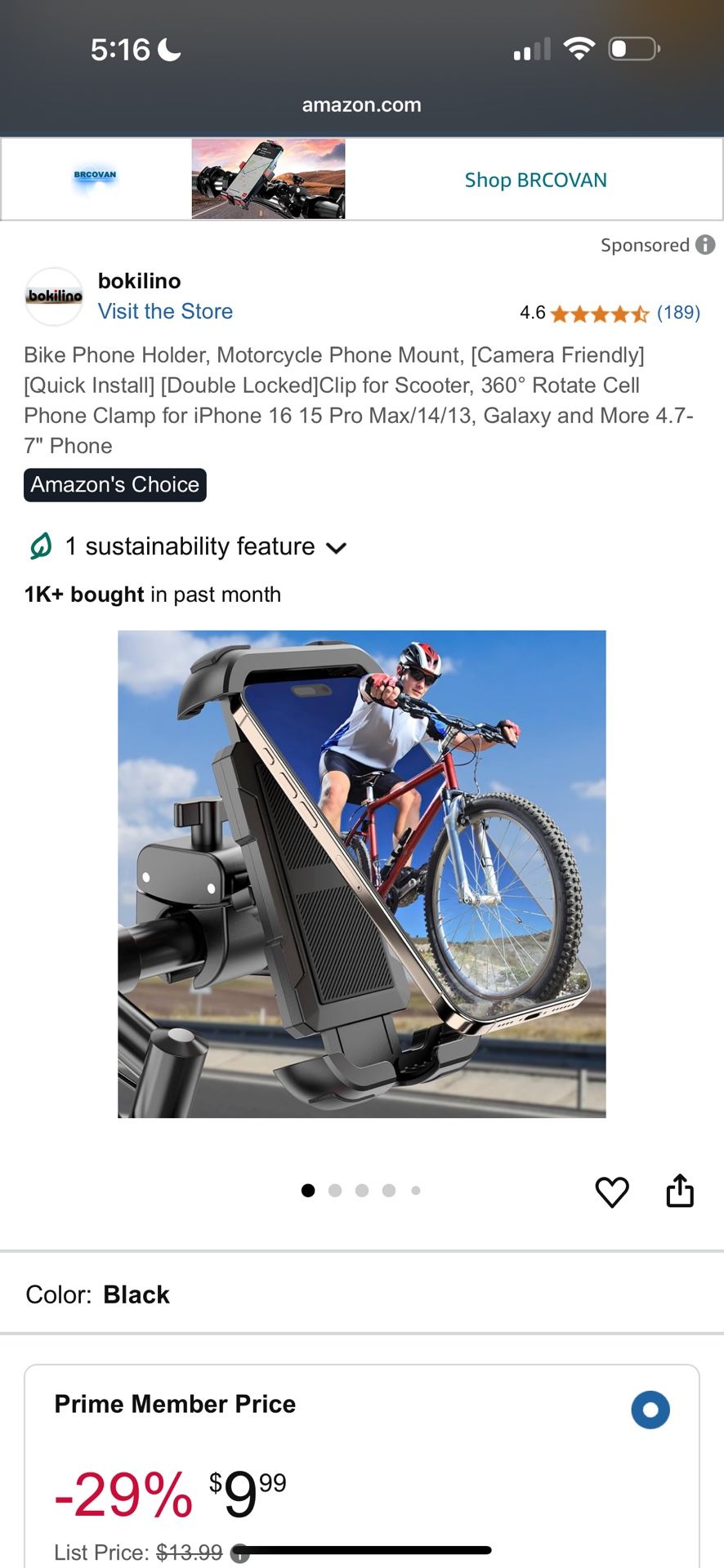Bike Phone Holder