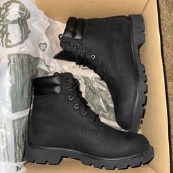 Black Timberland Boots