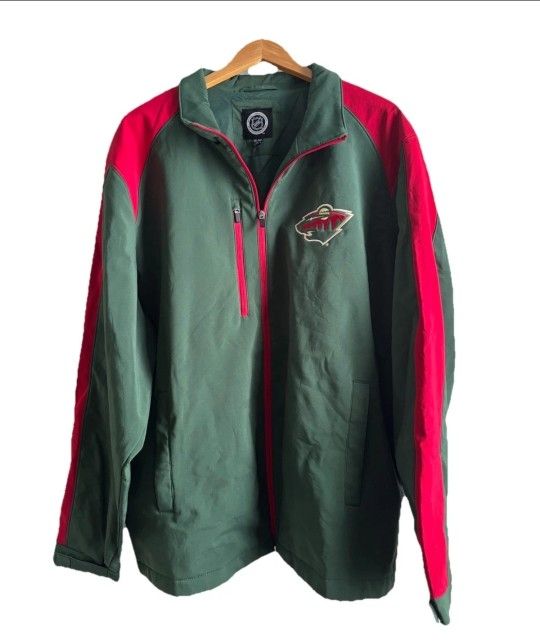 NHL Minnesota Wild Men's Hockey Jacket XXL