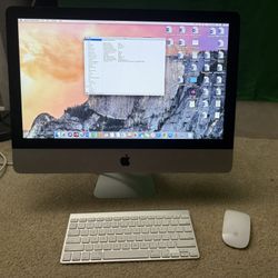 iMac (21.5-inch, Late 2015) Processor 2.8 GHZ intel Core i5 Memory 8 GB 1867 MHz