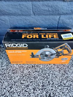 WORM DRIVE SAW RIDGID