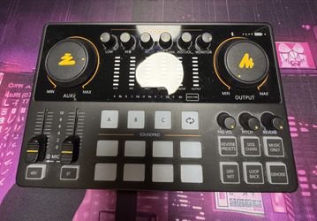 Maono stream cast bundle (Audio mixer + mic)