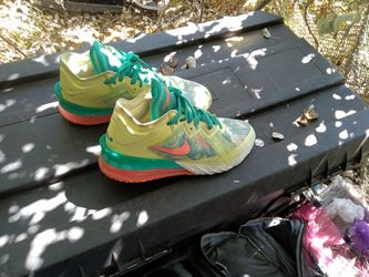 nike lebron xviii 18 low lebronald palmer green summer Mens 12