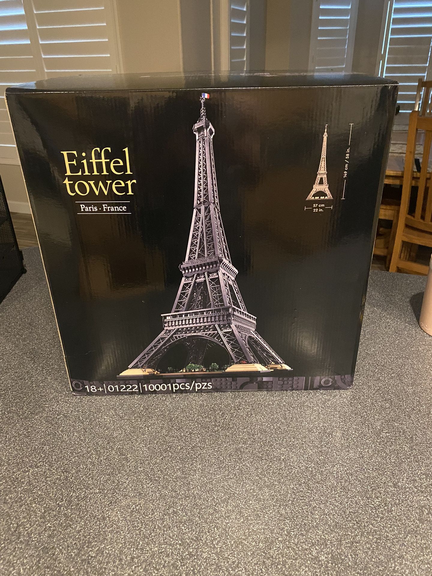 10,001 Piece Eiffel Tower Building Block Set(unbranded)