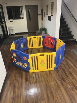 Portable Folding 8 Panel Kids Play IYard/Pen