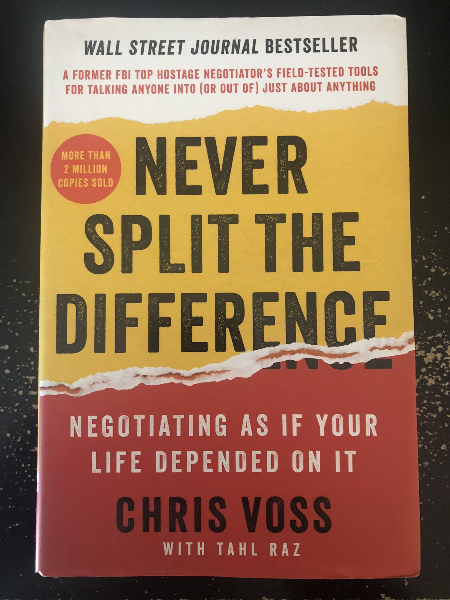 Never Split The Difference By Chris Voss