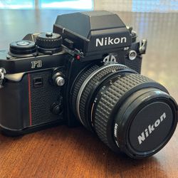 Nikon F3 With Lens 