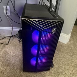 MSI - Aegis ZS2 Gaming Desktop - AMD Ryzen R9-7900X - 32GB Memory - NVIDIA GeForce RTX 5060Ti 8GB - 1TB SSD - Black