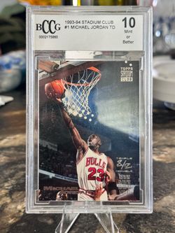 Michael Jordan Stadium Club Triple Double