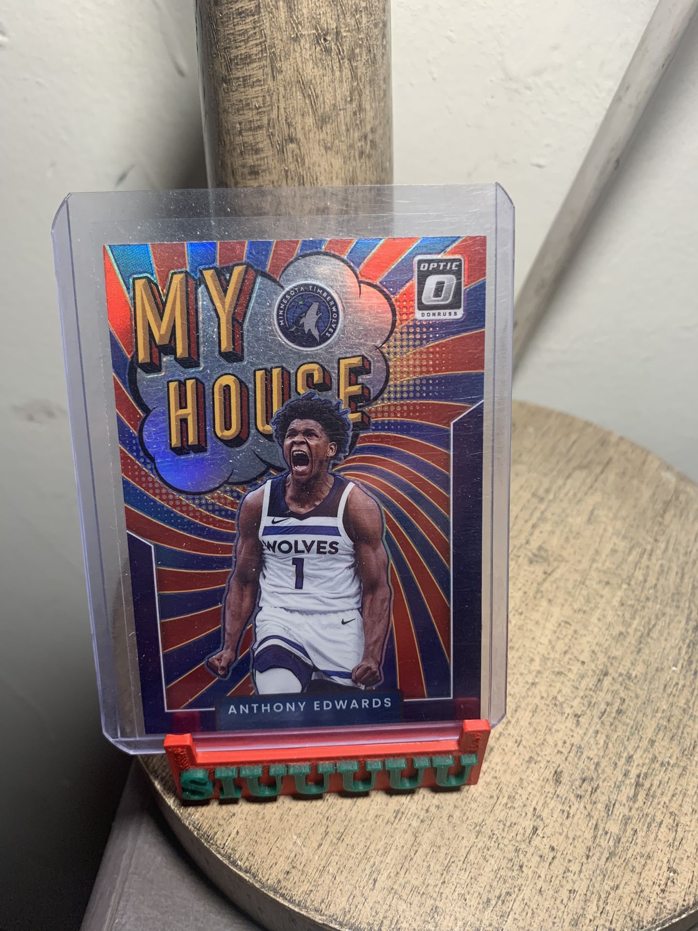 Panini Donruss Optic My House Anthony Edwards