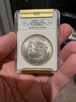 1888 o Morgan dollar