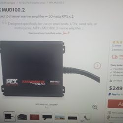 AMP New  Boat, ATV Marine AMP