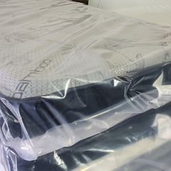 Twin Cooling Bamboo Plush Mattress NEW