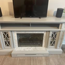 Home Depot Fireplace TV stand