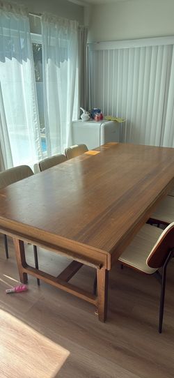 Big dining table