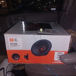 Jbl 12in Gx1000Watt Sub Woofer New In Pakage 8