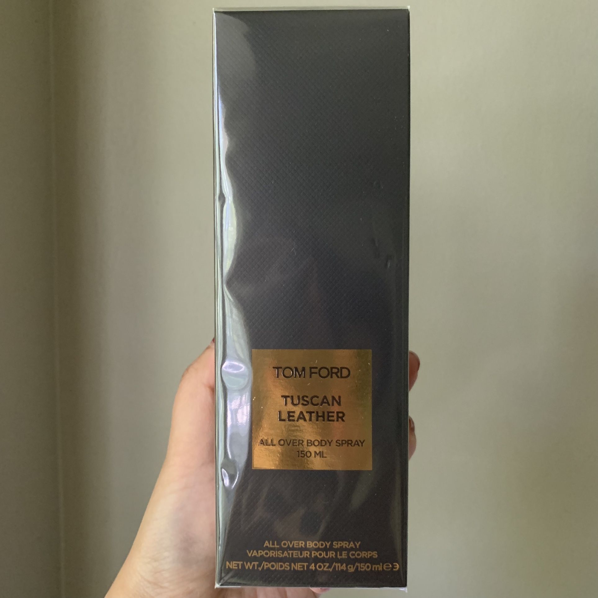 New Tom Ford Tuscan Leather all over Body Spray 150ml
