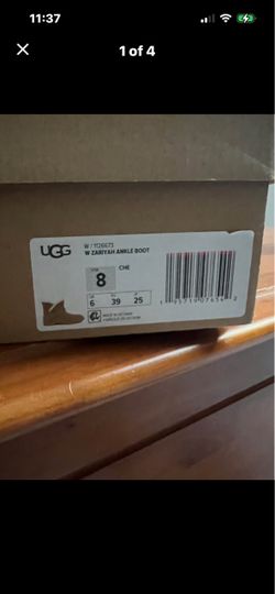 UGG Chestnut Ankle Boots, Size 8
