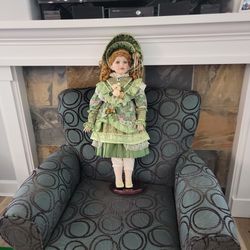 Updated Nicole Porcelain Doll 