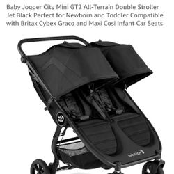 City Jogger Double Stroller