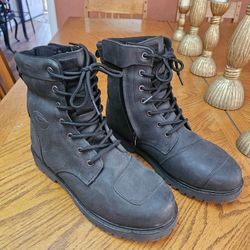 Motorcycle Leather Boots