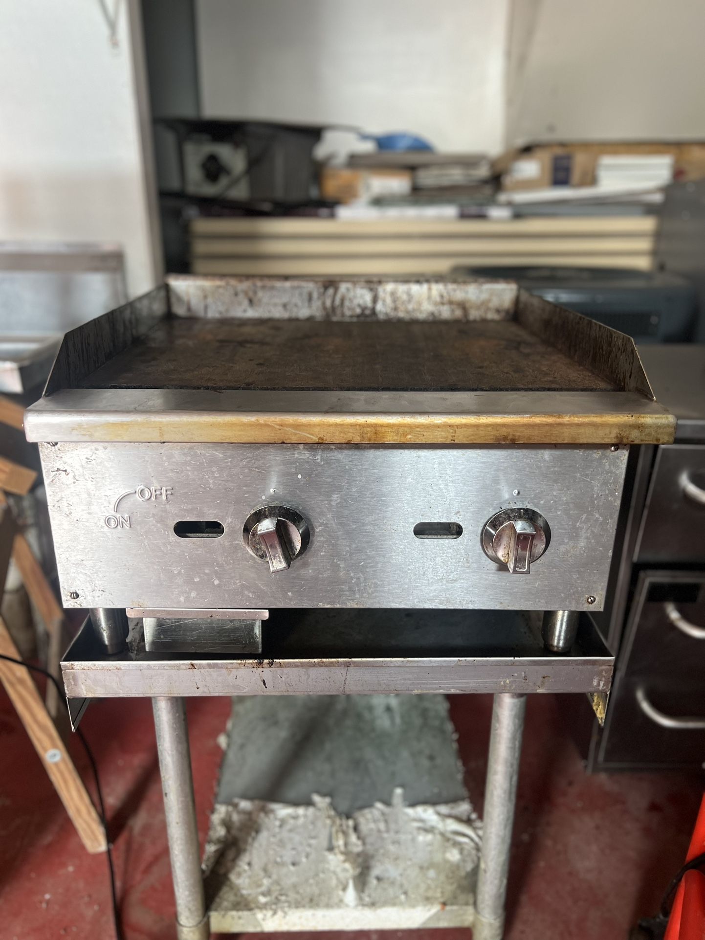 Gas Griddle