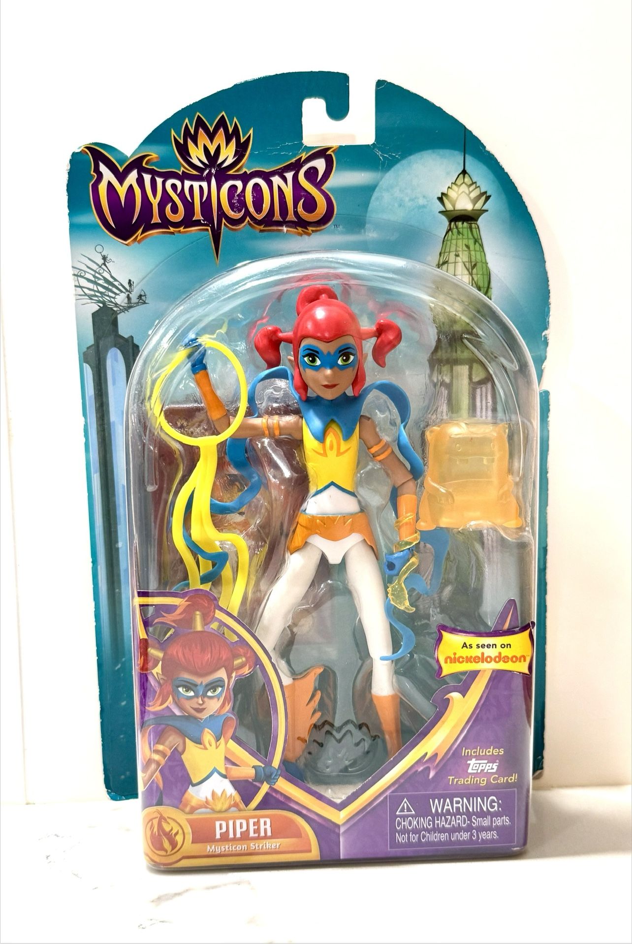 Mysticons Piper Action Figure Nickelodeon Playmates Toys 2017 New Sealed