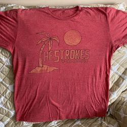 The Strokes Japanese Palm Tree Unisex T-Shirt (Large)