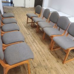 SET OF 10 ROCKING CHAIRS (HOME71)