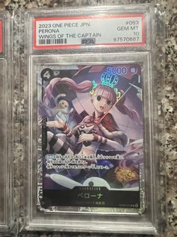 2023 PERONA OP06-093 One Piece Japan Wing Of The Captain PSA 10