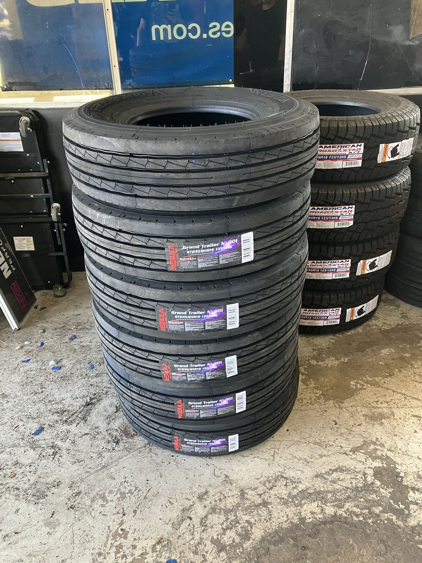 235 85r16 16 Ply Trailer Tires