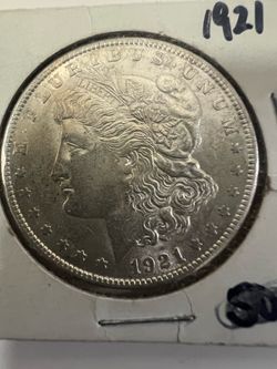 Silver coin 1921 Morgan
