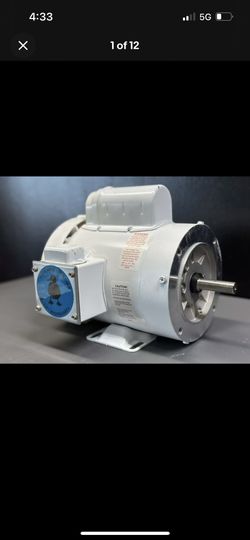 3/4 HP Leeson C6C17WK4N 1ph, 1725RPM 115V / 208-230V ''NEW''