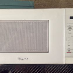 Microwave And A Mini Fridge