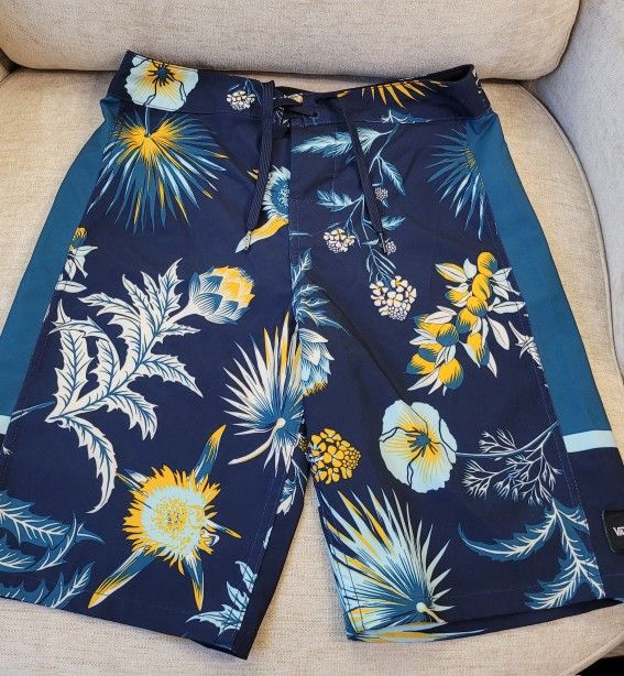 Boys Vans Swim Trunks Size 14