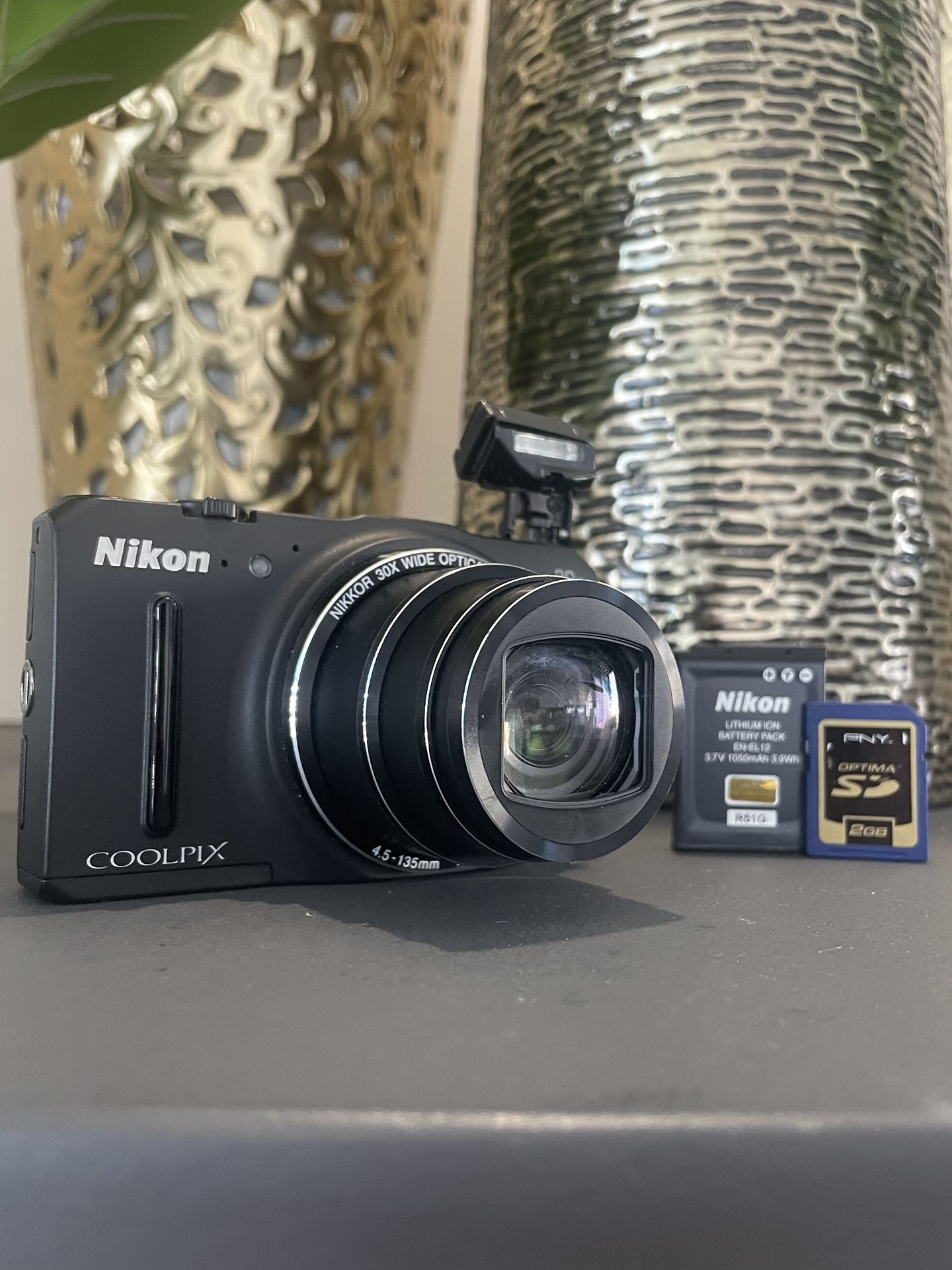 Nikon COOLPIX S9700 16.0MP Digital Camera - Black - Like New - PREVIOUSLY LISTED FOR $295