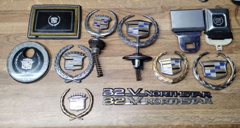 Cadillac parts & emblems