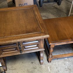 Two Coffee / End Tables 