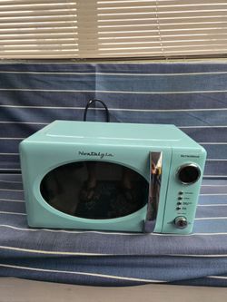 Retro nostalgia microwave
