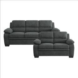 2pc Set: Sofa, Love 🚚 Delivery Available! High 💥 quality furniture