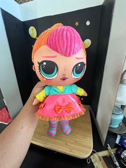 LOL NEON FASHION DOLL - 17 INCH SOFT DOLL