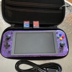 Nintendo Switch Lite - Custom Atomic Purple 