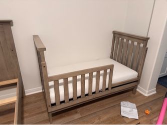 Soho Baby Toddler Bed— with waterproof dual side mattress