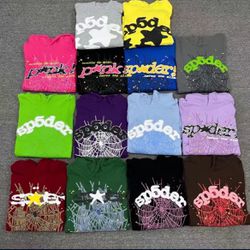 (Send best offers) Spider  hoodies (for reselling or personal use)
