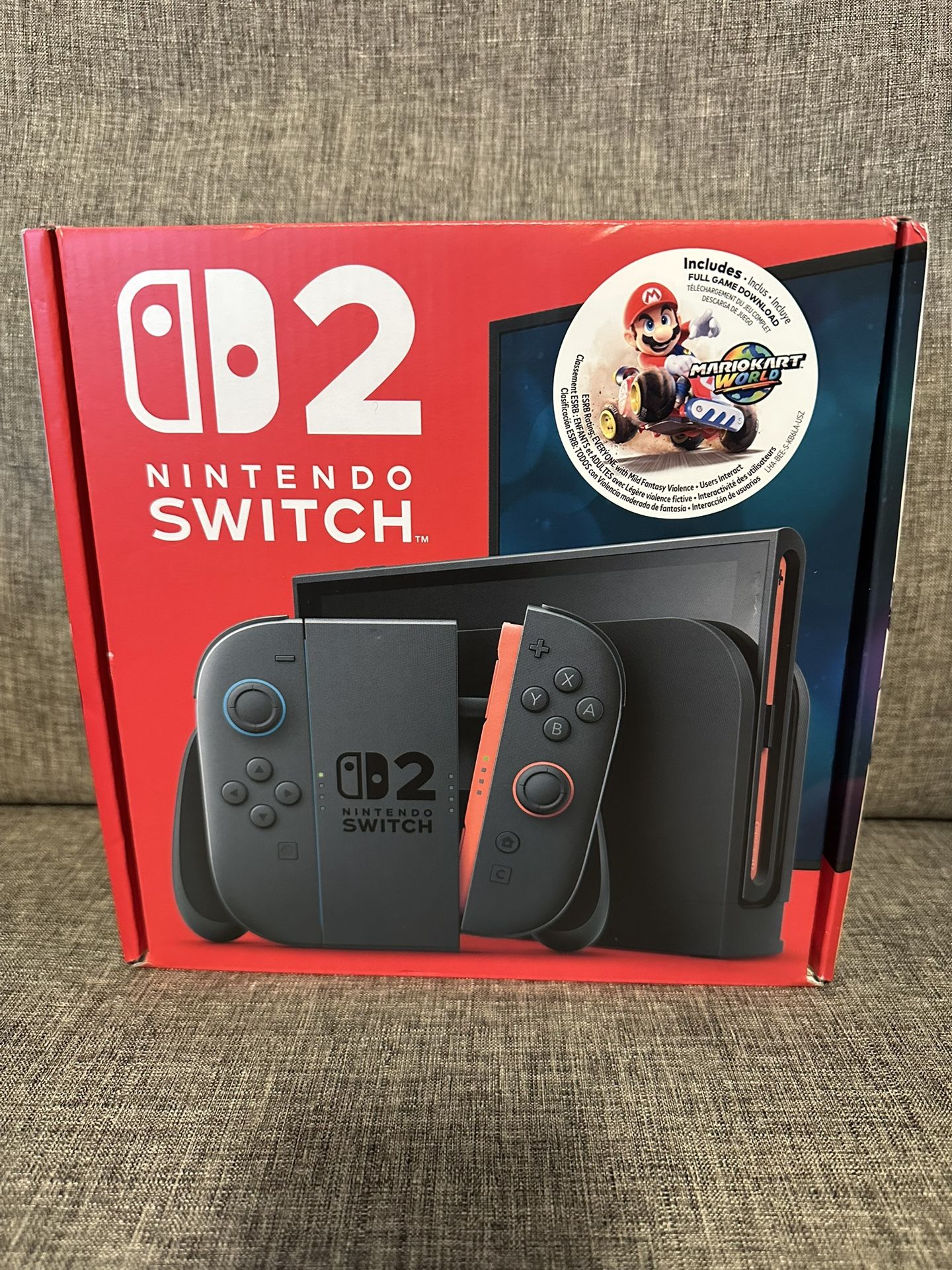 Nintendo Switch 2 MarioKart World Console Bundle (US Plug) $615
