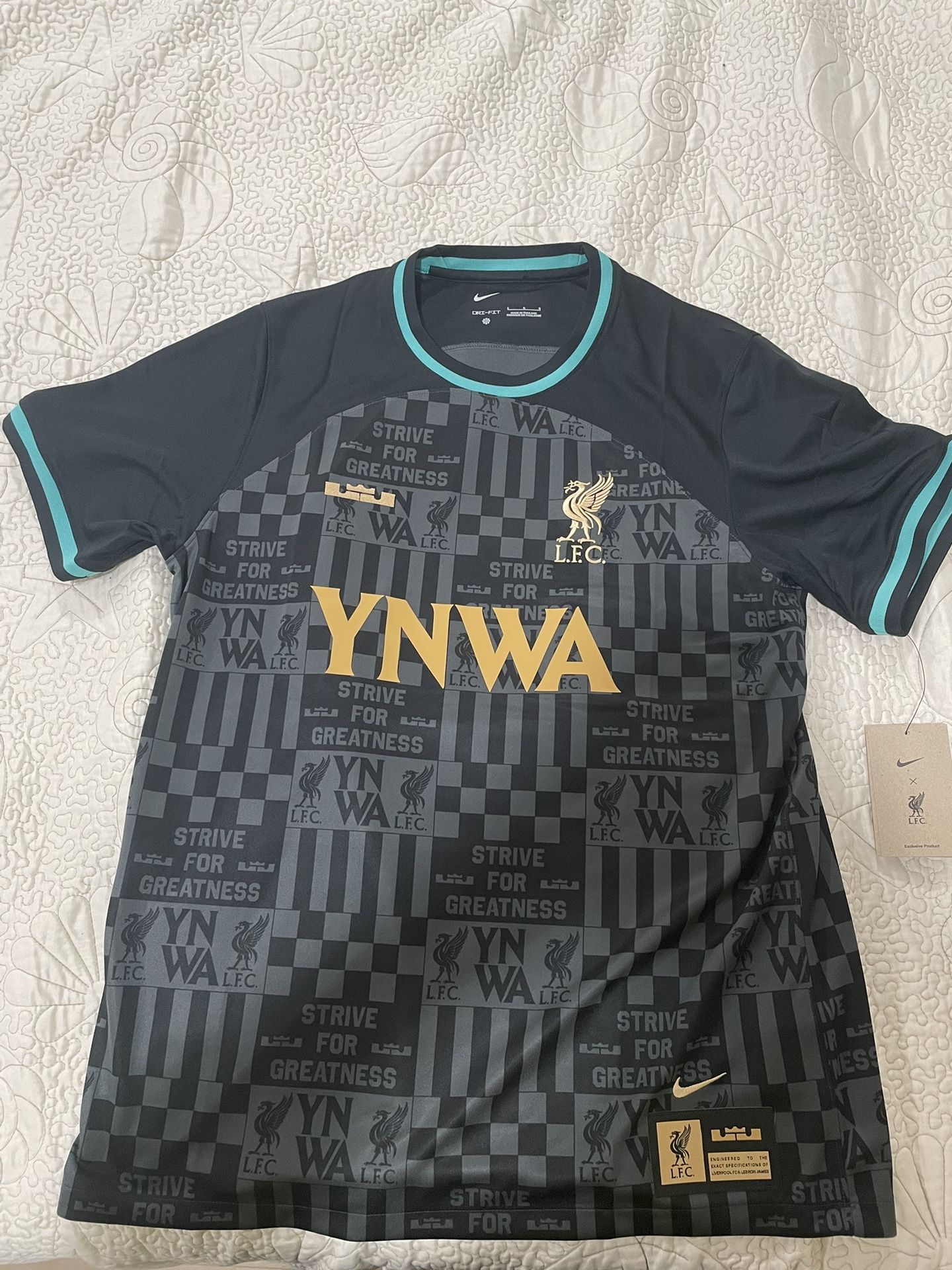 Liverpool x Lebron James Football/Soccer Jersey
