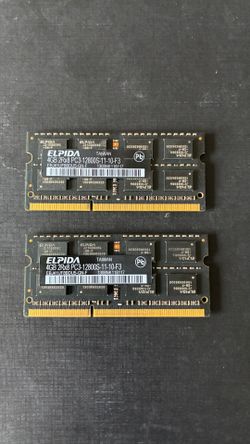 Laptop memory ram 8GB (2x4)
